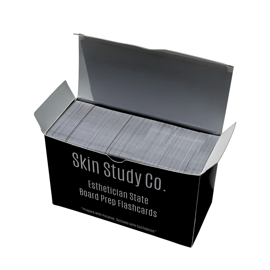 Esthetician State Board Prep Flashcards